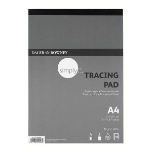 Tracing Pad A4 90Gr30Sht, Daler-Rowney