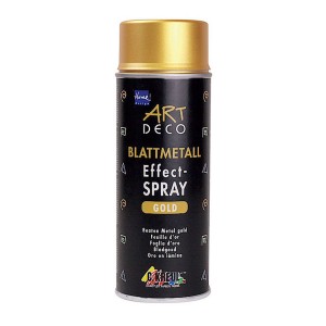 Spray Paint, Art Deco Metal Effect-Spray Gold 400Ml