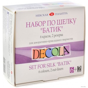 "Decola" set  6x50ml silk