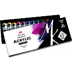 EXTRA FINE Acrylic colours Master-Class 12x18ml