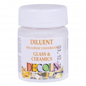 Diluent for acrylic colours for glass& ceramicsDecola50ml