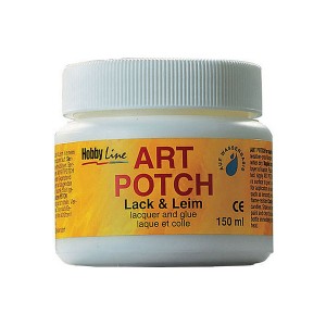 Lacquer + Glue 150Ml, Matt, Art Potch, C.Kreul