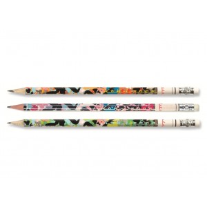 Graphite Pencils with eraser"Hawai"