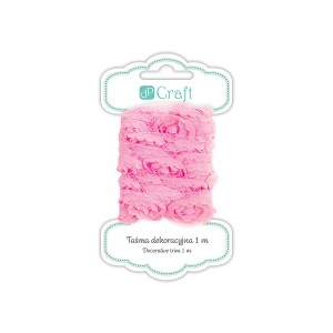 Decorative Ribbon, 1M - Sugar Pink