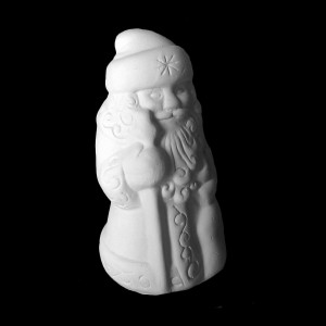 Plaster Cast Santa Claus