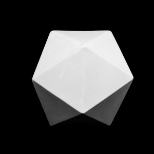 Plaster Cast Icosahedron