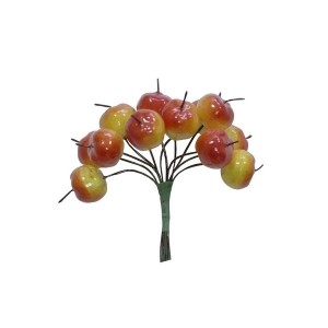 Appleas, Yellow And Red, 12 Pcs