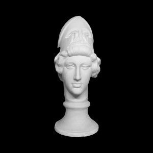 Plaster Cast The Head Of Athena By Myron