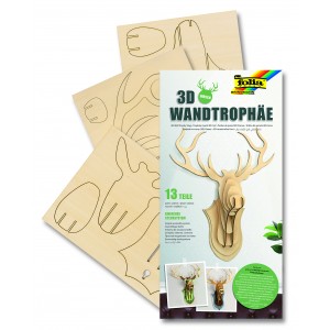 3D Wall Trophy "Stag"