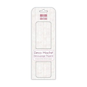 First Edition Fsc Deco Mache  White Wood