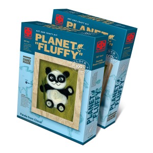 967034Е The Set Planet "Fluffy". Panda From China"
