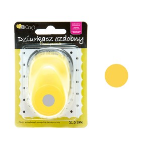 Craft punch 2,5 cm, Circle (1.9 Cm)