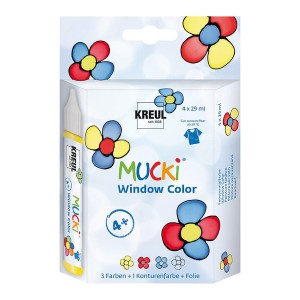 Mucki Window Color 4Er-Set