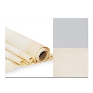 Primed Cotton Canvas, Width 2Х3M, Extra Fine Grain, Gray