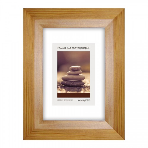 Wooden frame with glass 21х30 D34KL/5063 (oak)