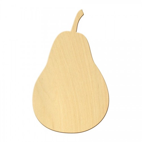 Wooden pc. for art 429 "Pear" 7,5*12 cm