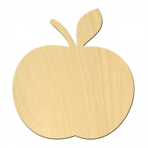 Wooden pc. for art 438 "Apple" 9,3*10 cm