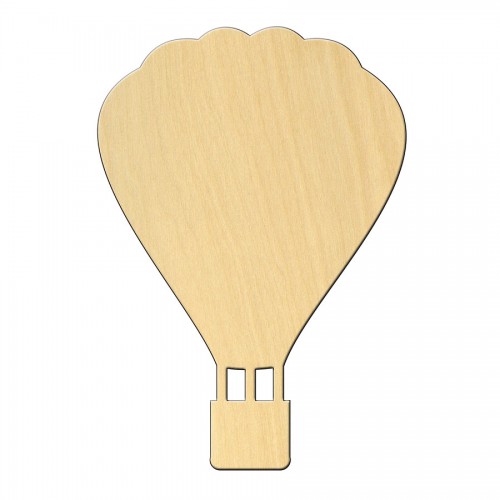 Wooden pc. for art 442 "Air-balloon" 7,7*11 cm
