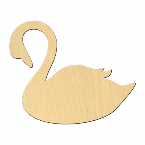 Wooden pc. for art 512 "Swan" 10,4х8,5 cm