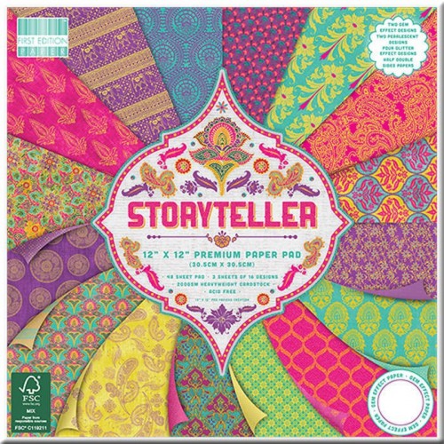 First Edition 12x12 FSC Paper Pad Storyteller