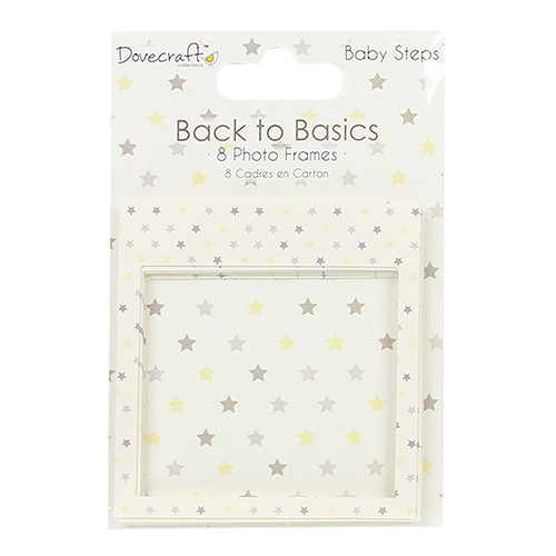 Dovecraft Back to Basics Baby Steps Photo Frames