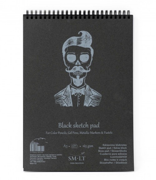Sketch pads Authentic Black.A4