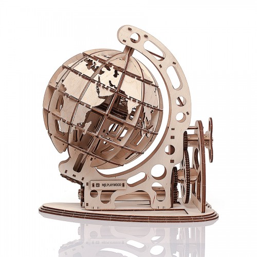 Mechanical Wooden model Globe