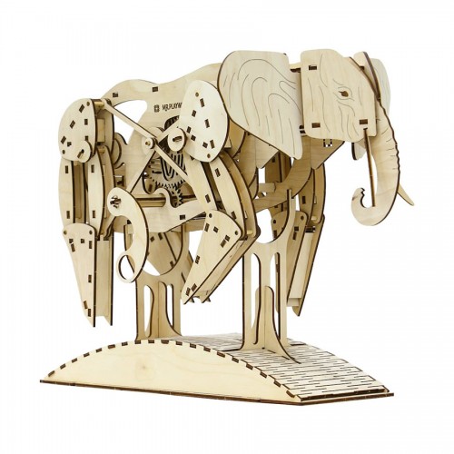 Mechanical Wooden model Elephant