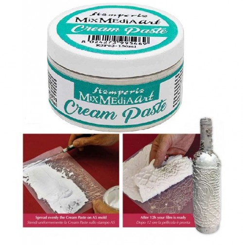 Cream Paste 150ml White Stamperia