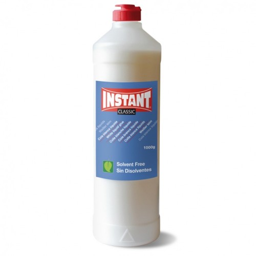 Instant white liquid glue flat bottle Eco  1000g