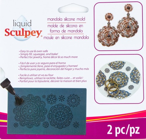 Sculpey Silicone Bakeable Mold – Mandala
