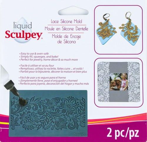 Scupley Silicone Bakeable Mold -- Lace 