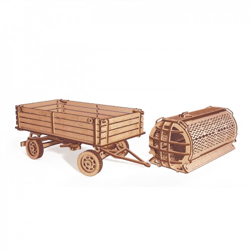 Souvenir and collectible model "Trailer for tractor"