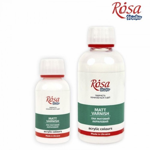 Acrylic Matte Varnish, 250 ml, ROSA Studio