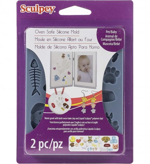 Sculpey Silicone Bakeable Mold -- Geo Butterfly