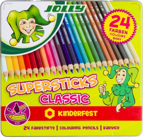 Set Of School Col.Pencils "Jolly"  24 Pcs