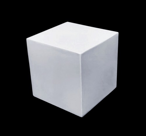 Plaster Cast.Cube 20cm