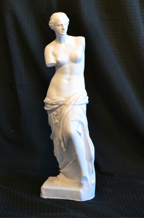 Plaster Cast.Figure of Venus de Milo 