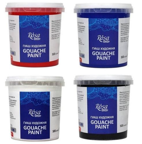 Gouache paints 500ml, ROSA Studio