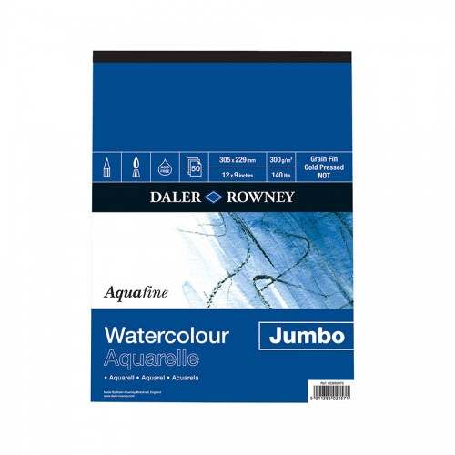 Watercolour Pad "Jumbo" 300G 30.5X22,Daler-Rowney