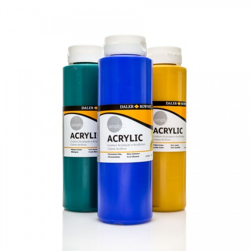 Acrylic paints  "SIMPLY " 750 ml, Daler-Rowney