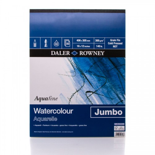 Watercolour Pad "Jumbo" 300G 30X40,Daler-Rowney