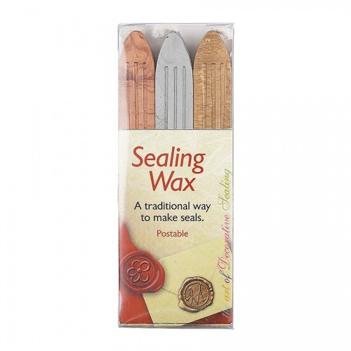 Traditional Wax With Wick - Pack Of 3 Sticks