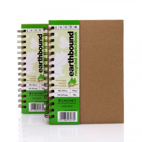Block Of Paper "Earthbound" A5,80 sh ,110g/m  Daler-Rowney