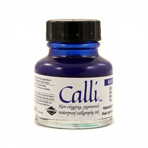 Calligraphy Ink Calli Blue 29,5Ml, Daler-Rowney