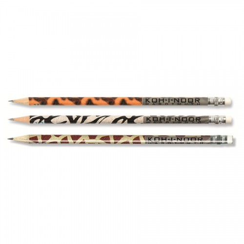 Graphite Pencils with eraser"KOH-i-NOOR