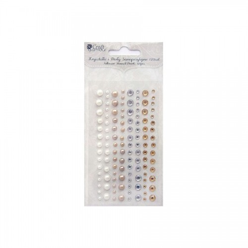 Adhesive Stones & Pearls 120Ps, Dalprint
