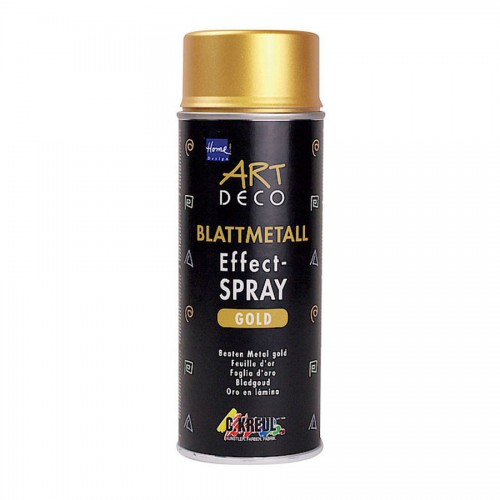 Spray Paint, Art Deco Metal Effect-Spray Gold 400Ml