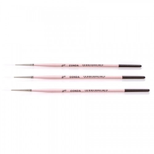 Synthetic brushes, round, liner