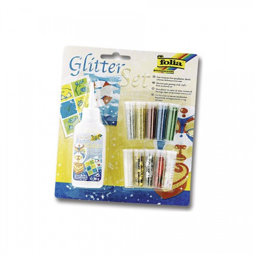 Glitter Set Flakes Set10Pcs  Folia